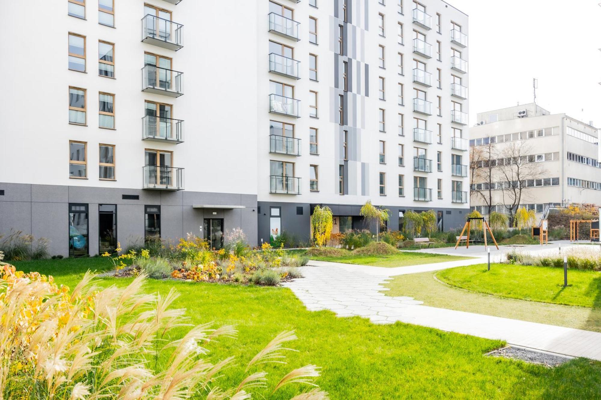 Aparthotel Mokotow Business Center By Noclegi Renters وارسو المظهر الخارجي الصورة