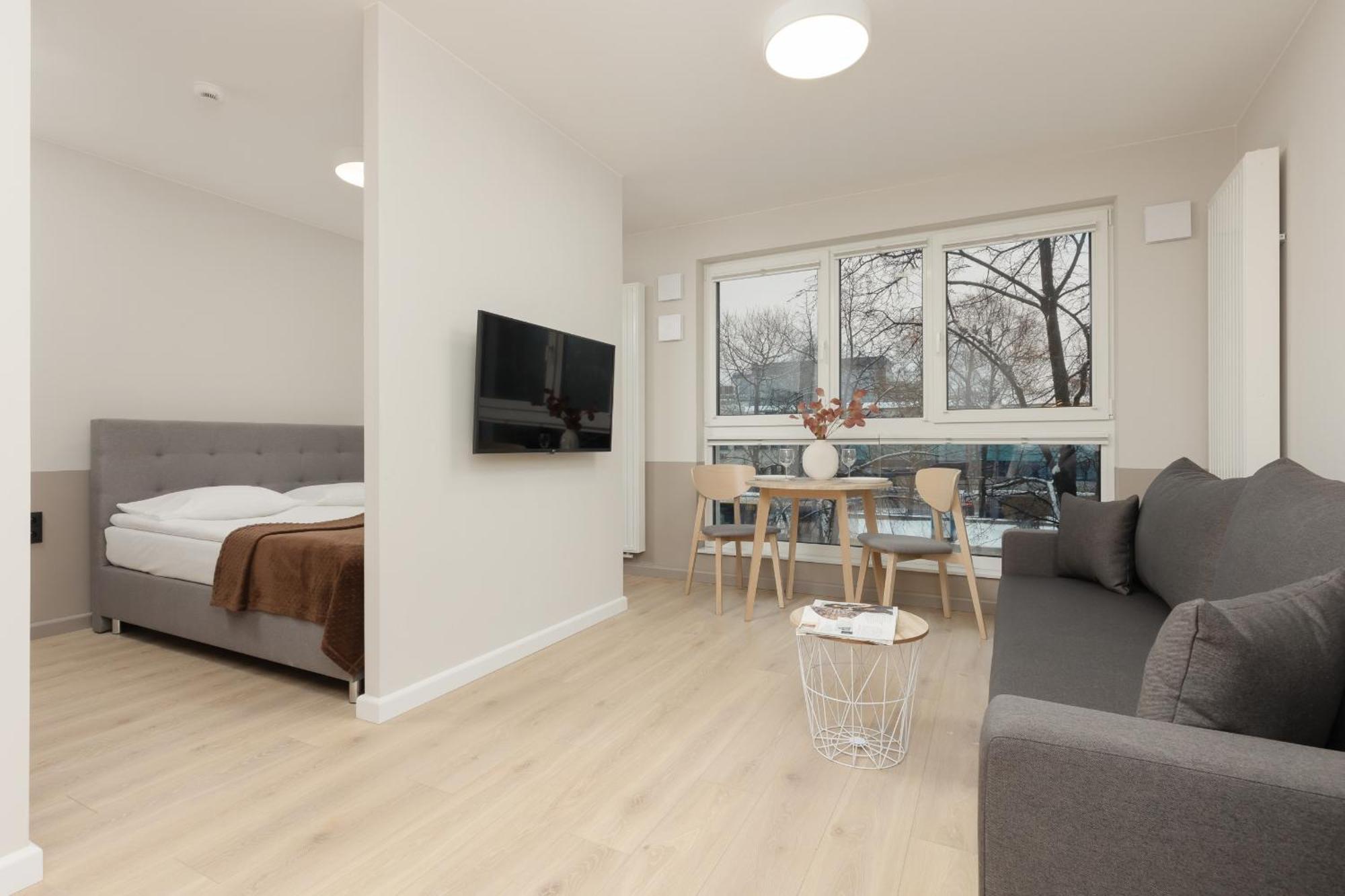 Aparthotel Mokotow Business Center By Noclegi Renters وارسو المظهر الخارجي الصورة